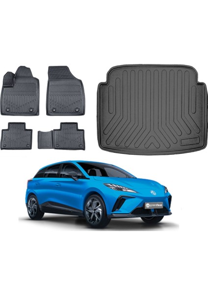 Mg4 2022 Model Luxury Paket Bagaj Havuzu Paspas Takımı Maxi Eva Serisi