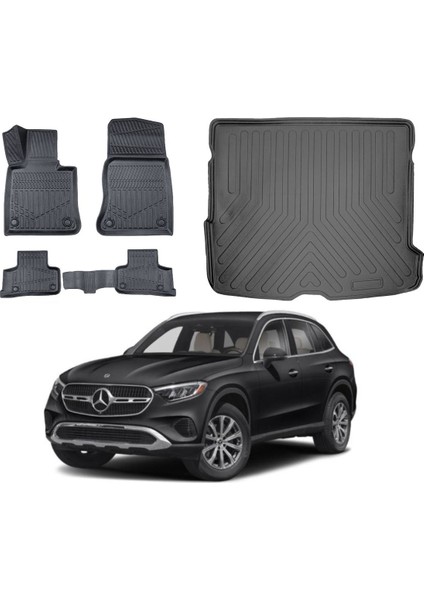 Mercedes Glc Suv 2023 Model Bagaj Havuzu Paspas Takımı Maxi Eva Serisi