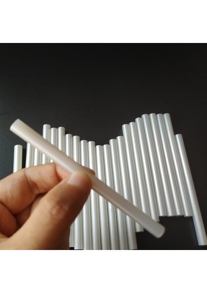 100MM Tarzı 7 mm Beyaz Inci Parlaklığında Sıcak Tutkal Çubuğu Metalik Beyaz Kendin Yap El Sanatları Üretim, Dekorasyon, Bakım 7 Adet (Yurt Dışından) modelleri