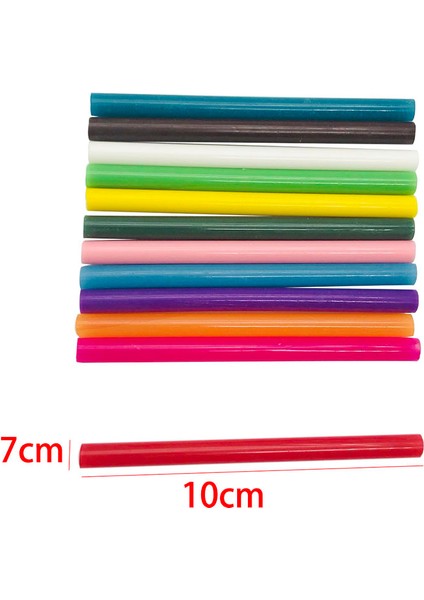 Küçük Elektrikli Yapıştırıcı Tabancalar Için Renkli Yapıştırıcı Sopa - El Sanatları Albüm Onarım Dıy Karışık Renk Vintage Mühür Balmumu Boyalı Yapıştırıcı Sopa (Yurt Dışından) fırsatları