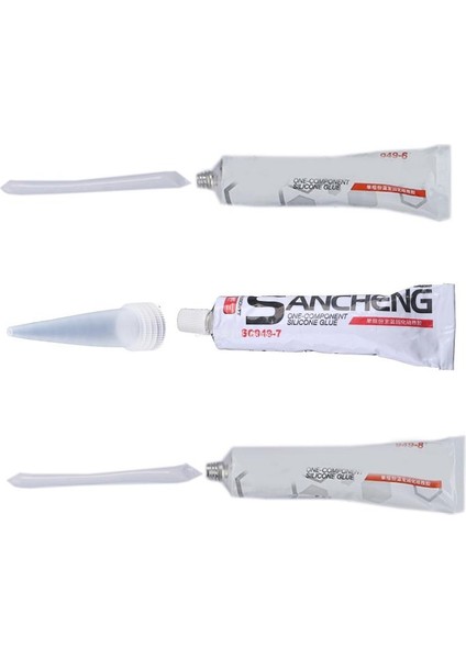 Yarı Saydam Kalın Silikon Kauçuk Lamba Mühürleme Fişi Su Geçirmez Şerit Elektro Transparan Dropship (Yurt Dışından)