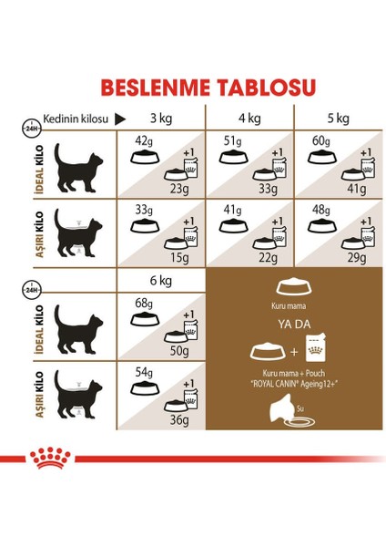 Ageing +12 Yaşlı Kedi Maması 2 Kg