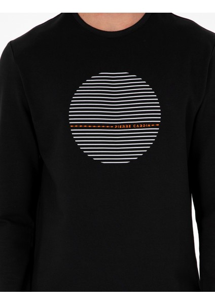 Erkek Siyah Regular Fit Sweatshirt 50290634-Vr046