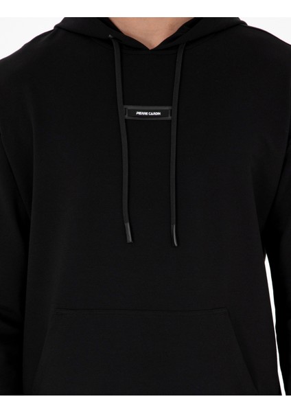 Erkek Siyah Comfort Fit Sweatshirt 50290635-VR046