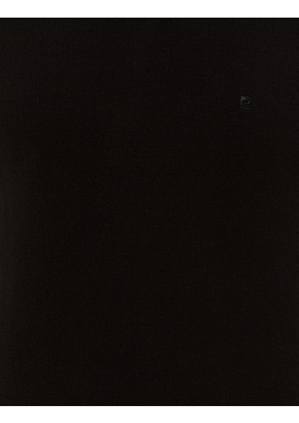 Erkek Siyah Slim Fit V Yaka Basic Triko Kazak 50257206-VR046 fırsatları