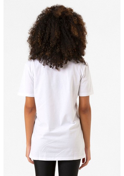 Blackpınk Rose Bruno Mars Apt Beyaz Kadın V Yaka Tshirt