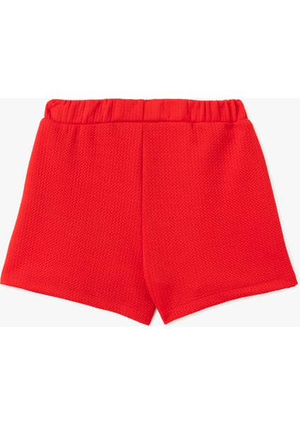 Beli Lastikli Basic Mini Şort Etek