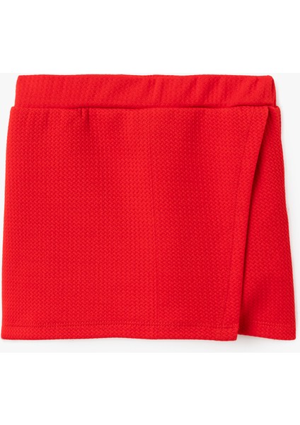 Beli Lastikli Basic Mini Şort Etek