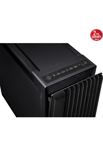 Proart PA602 Wood Edıtıon Metal Panel Boş Bilgisayar Kasası 1x Arka Fan 2x Ön Fan - Siyah indirimleri