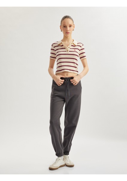 Beli Bağcıklı Cep Detaylı Rahat Kalıp Jogger Eşofman Altı fiyatları