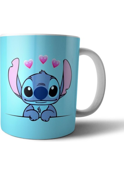 Lilo & Stitch - Lilo ve Stiç Kupa Bardak Model 2