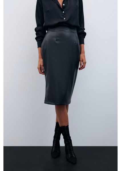 Deri Kalem Etek - Siyah modelleri