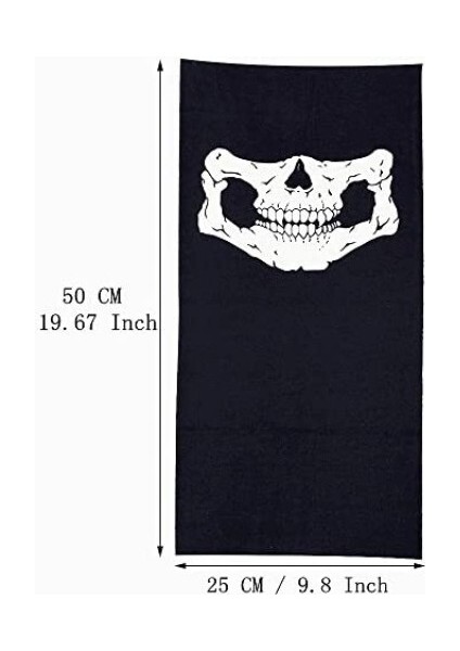 Motorcu Boyunluk Baf Buff Bandana 25X48 cm Model 7