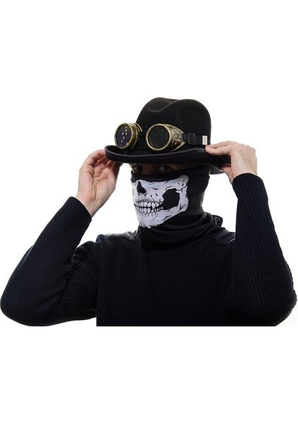 Motorcu Boyunluk Baf Buff Bandana 25X48 cm Model 7