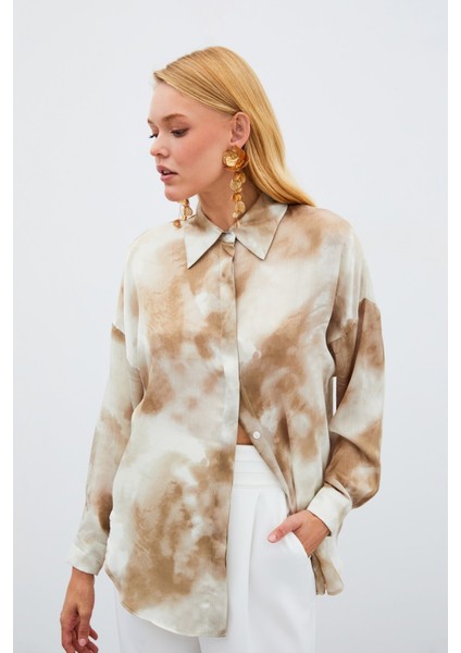 Salaş Uzun Gömlek - Haki fırsatları