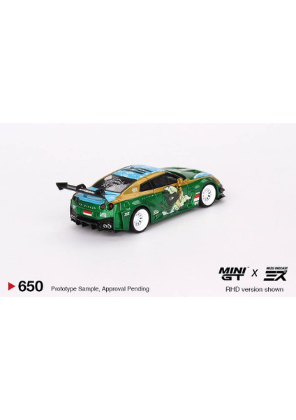 Mini Gt 1/64 Lb-Silhouette Works Gt Nıssan 35GT-RR Ver.2 Prıncess Roro Mını Gt x Mızu Diecas fırsatları