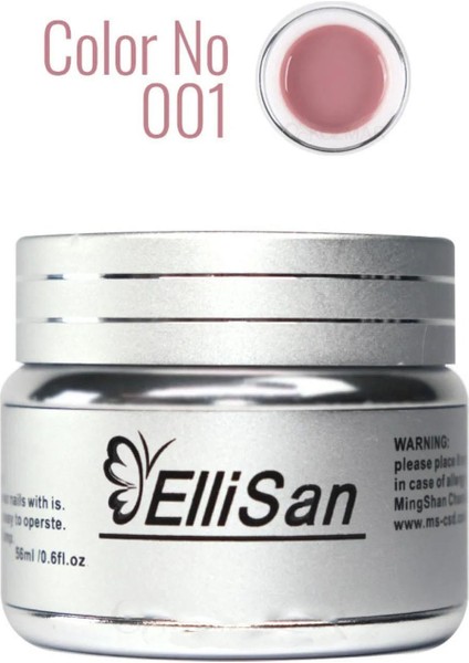 Protez Tırnak Jeli - Builder Gel 56 gr - No:001
