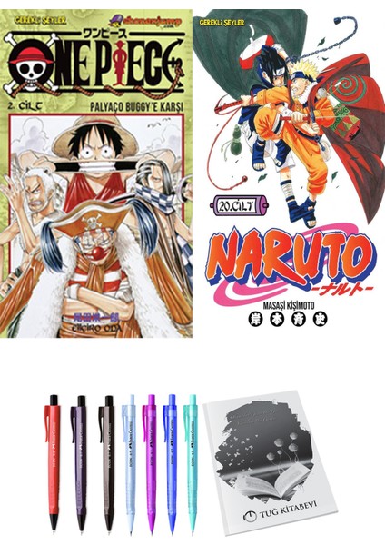 One Piece 2 ve Naruto 20 (2'li Set)