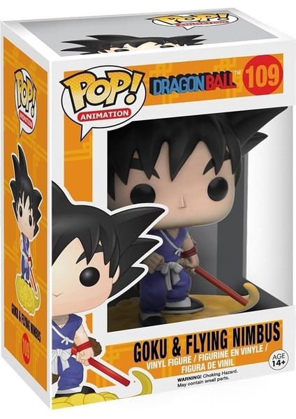 -Dragon Ball Z Goku & Flying Nimbus Pop Figure