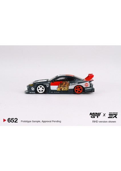 Mini Gt 1/64 Lb-Super Silhouette Nissan Sılvıa (S15)GARUDA Mını Gt x Mızu Diecast