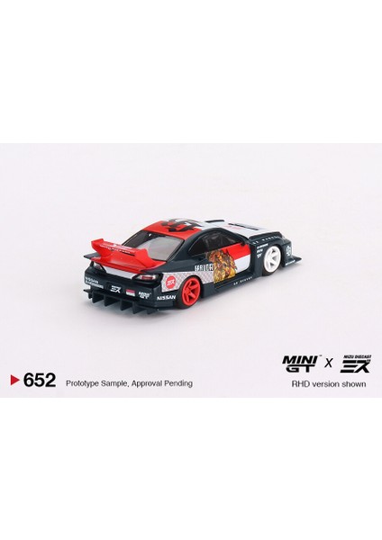 Mini Gt 1/64 Lb-Super Silhouette Nissan Sılvıa (S15)GARUDA Mını Gt x Mızu Diecast