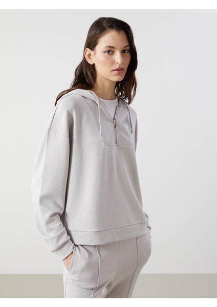 Lcw Vision Loose Fit Kadın Hoodie