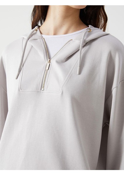 Lcw Vision Loose Fit Kadın Hoodie modelleri