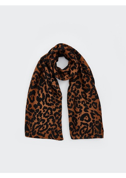Lcw Accessorıes Leopar Desenli Kadın Şal