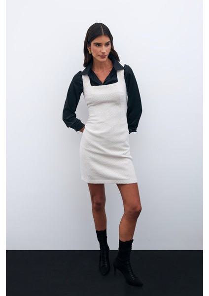 Mini Tüvit Elbise - Taş indirimleri