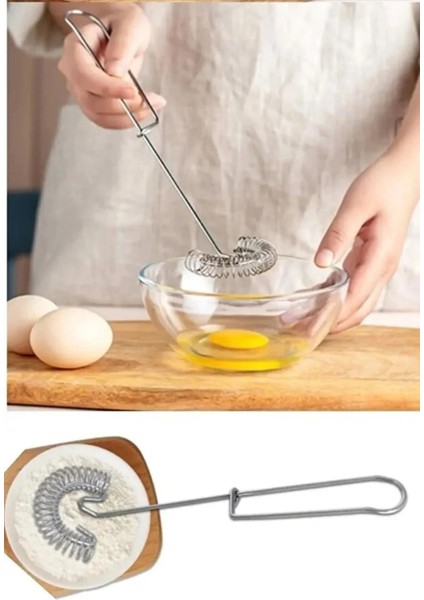 Lüks Solingen Paslanmaz Çelik Sos Yumurta Çırpıcısı, Spiral Çırpıcı, Spiralli Omlet Çırpma Teli fiyatları