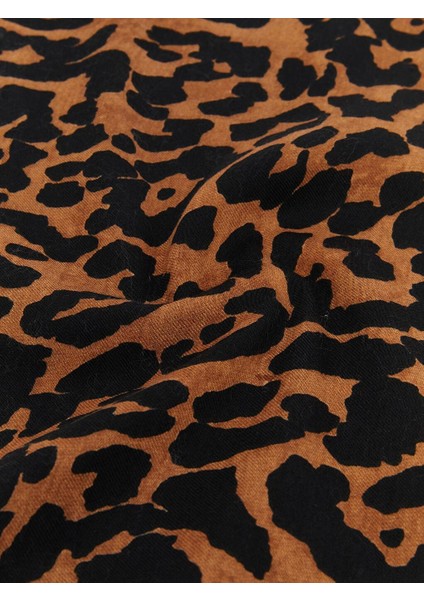 Lcw Accessorıes Leopar Desenli Kadın Şal