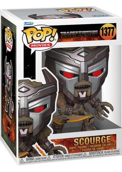 -Transformers Rotb Scourge Pop Figure