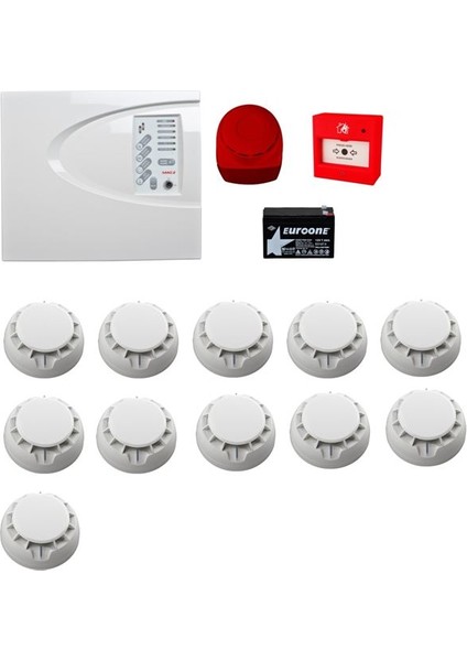 Yangın Alarm Sistemi Seti 11 Li