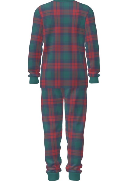 Çocuk Plaid Kırmızı Pijama Takımı fırsatları