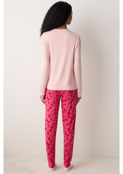 Bloom Termal Pantolon Pijama Takımı
