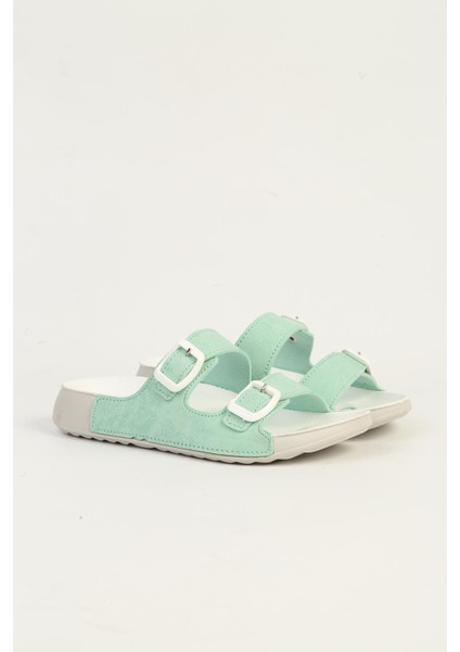 Benetton Mint Yeşil Çocuk Terlik BN-1420 fiyatları