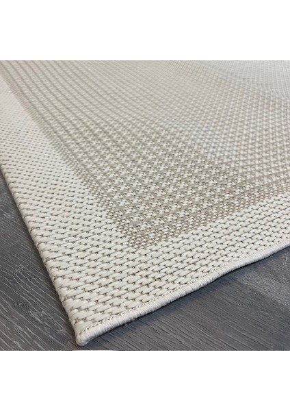 JS9427 Jüt Sisal Krem Makine Halısı