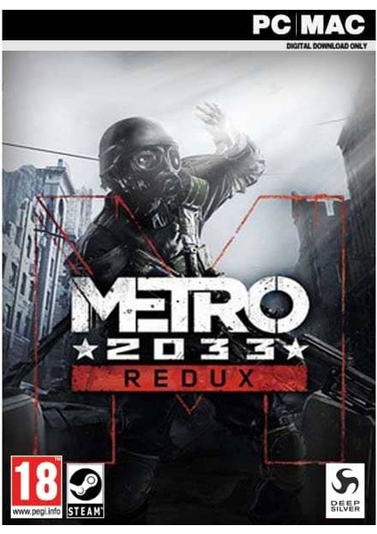 Metro 2033 Redux (Pc/mac Oyun) Steam Key