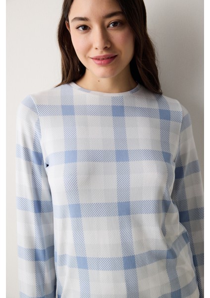 Sleepy Gingham Termal Pantolon Pijama Takımı fiyatları