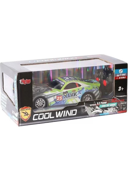 XLX-698-19-25-56 Kumandalı Cool Wind Şarjlı Araba 24 cm -Can