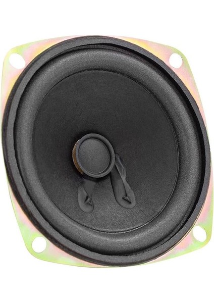 78 3 7.7 CM 8 OHM TWETERSIZ TEKLİ PLASTİK ÇERÇEVELİ HOPARLÖR (BASS HOPARLÖR)