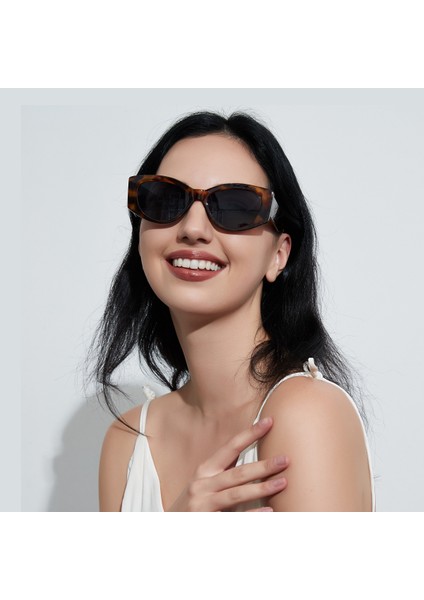 Kedi Göz Şekli Kadın Güneş Gözlüğü Avrupa Amerikan Tarzı Uv Koruma Erkek Güneş Gözlüğü Moda Trendy Güneş Gözlüğü Kadın (Yurt Dışından) modelleri