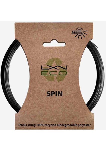 Luxilon Eco Spin 17/1.25 Siyah Tekli Kordaj WR8310601125
