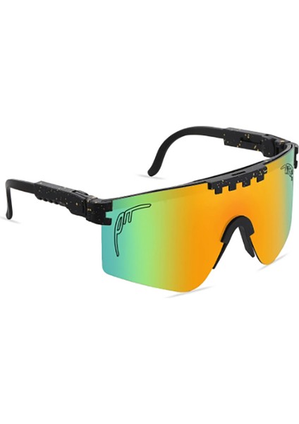 Pit Viper Güneş Gözlüğü UV400 Güneş Gözlüğü Erkek Kadın Yetişkin Açık Gözlük Spor Gözlük Mtb Shades Kutusu Olmadan (Yurt Dışından)