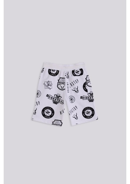 Bg Store Erkek Çocuk Desenli Şort