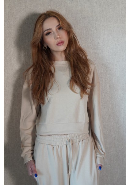 Beyaz Oversize T-Shirt Eşofman Takım fiyatları