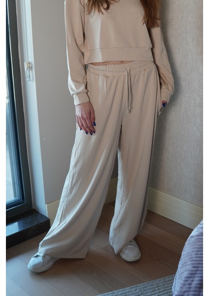 Beyaz Oversize T-Shirt Eşofman Takım indirimleri