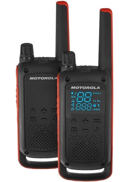 Motorola TLKR-T82 Siyah Pmr El Telsizi 2li Paket (10 Km)