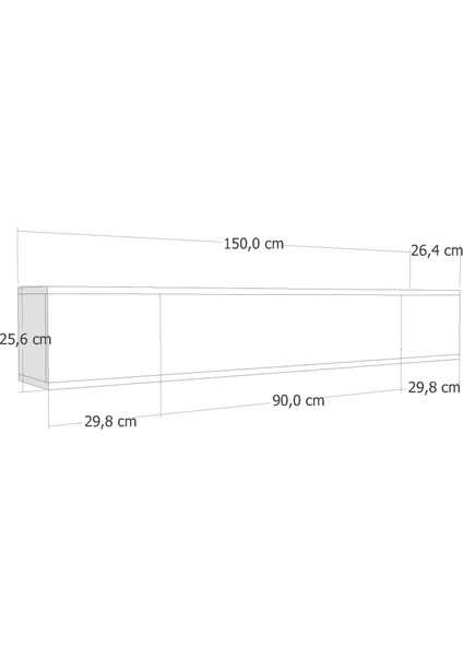 Parladd şömineli Tv Sehpası Beyaz indirimleri