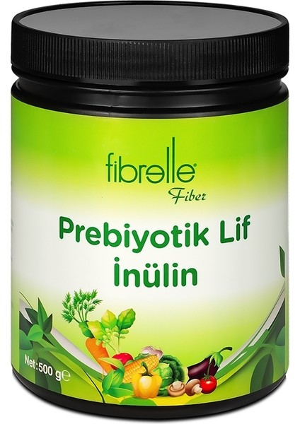 Inülin Prebiyotik Lif 500G Plastik Ambalaj